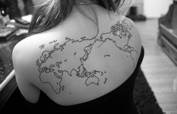 world-map-tattoo